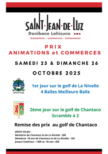 2025 Prix St Jean de Luz Animations