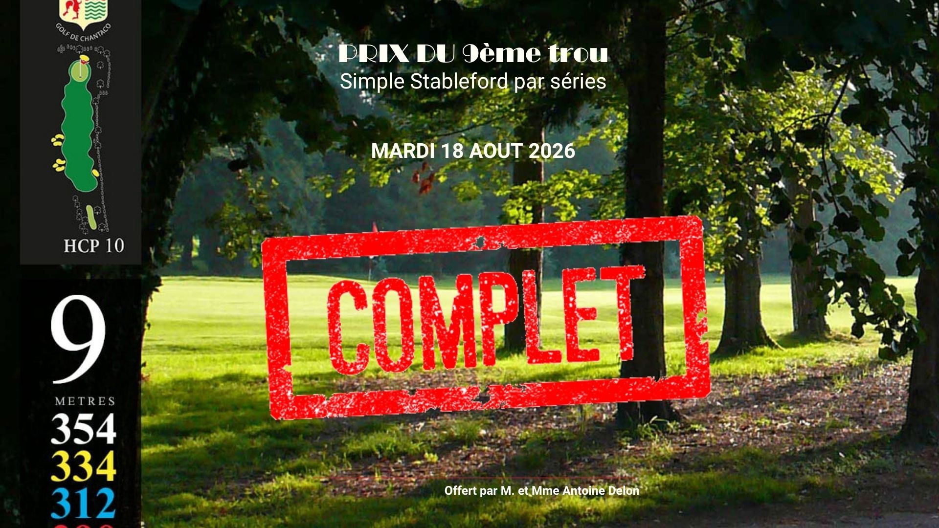 PRIX DU 9EME TROU 2026