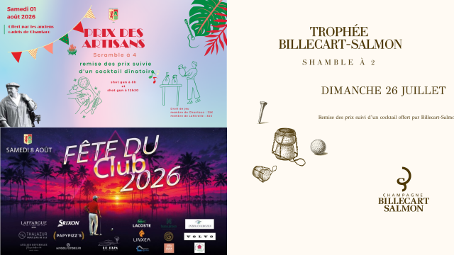 Prochaines Compétitions
