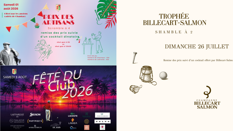 Prochaines Compétitions
