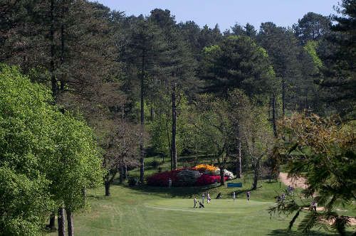 Trou n°7 du golf saint jean de luz pays basque